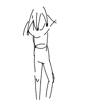 stretching drawing by picasoda in Artbitrator