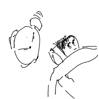 alarm clock ringing drawing by picasoda in Artbitrator