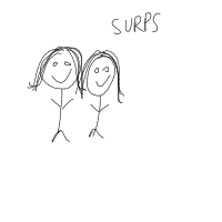 surprise reunion drawing by shazia in Artbitrator