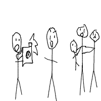 photobomb drawing by fruit_loops1 in Artbitrator