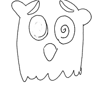 confused owl drawing by impicklerick293 in Artbitrator