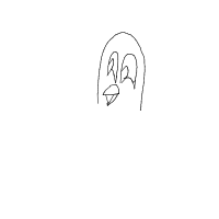 excited penguin drawing by impicklerick293 in Artbitrator