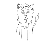 proud lion drawing by impicklerick293 in Artbitrator