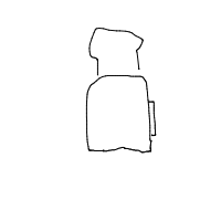 bread in toaster ejecting drawing by tessa9 in Artbitrator