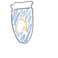 fish in bowl drawing by guest-gcyt0es8v in Artbitrator