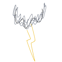 lightning bolt drawing by guest-xq277512x in Artbitrator