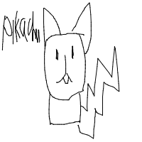 pikachu drawing by huang_1234 in Artbitrator