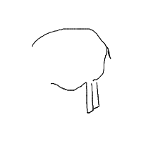 elephant drawing by nahom in Artbitrator