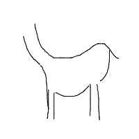 zebra drawing by nahom in Artbitrator