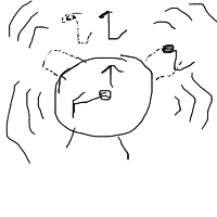 alarm clock ringing drawing by artistic in Artbitrator