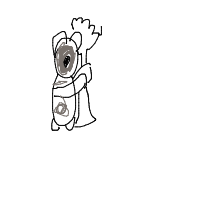 koala hugging tree drawing by mytzuliet in Artbitrator
