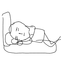 sleeping drawing by mrbui in Artbitrator