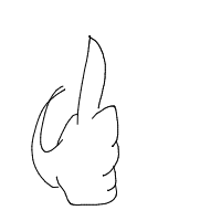thumbs up drawing by mrbui in Artbitrator
