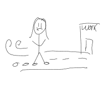 running late drawing by andresizquierdo in Artbitrator