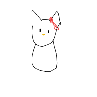 hello kitty drawing by boo4u in Artbitrator