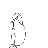 angry bird drawing by love_is_nice_but_chips in Artbitrator