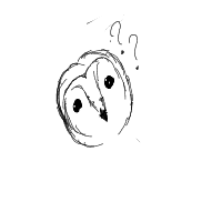 confused owl drawing by love_is_nice_but_chips in Artbitrator
