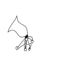 hero landing drawing by phunzn2610 in Artbitrator
