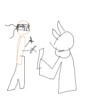 ninja vs viking drawing by skycraft in Artbitrator