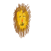 sleeping lion drawing by reindeersammy in Artbitrator