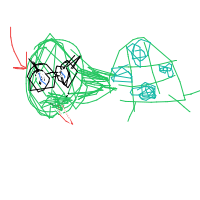turtle with glasses drawing by guest-ni7x88hdm in Artbitrator