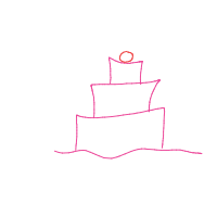 piece of cake drawing by rose in Artbitrator