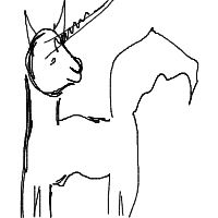 unicorn drawing by yomnaa_aymaan in Artbitrator