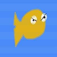 grumpy fish drawing by yourdad6942026 in Artbitrator