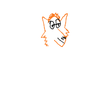 sneaky fox drawing by yourdad6942026 in Artbitrator