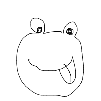 happy frog drawing by bailee in Artbitrator
