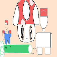 mario jumping over a green pipe drawing by player-jtw0k0rp8 in Artbitrator