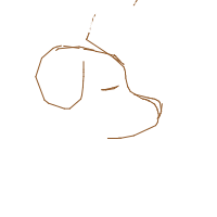 sleepy dog drawing by reyy in Artbitrator