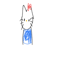 hello kitty drawing by jamie in Artbitrator