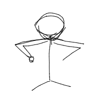 stretching drawing by sakura in Artbitrator
