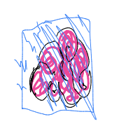 brain freeze drawing by emmeline in Artbitrator