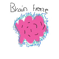 brain freeze drawing by newotnew in Artbitrator