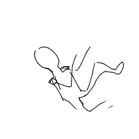 person falling over drawing by gabbyaabby in Artbitrator