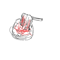 spicy food drawing by blina_18785 in Artbitrator