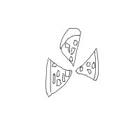 pizza slice drawing by guest-wfem8pecp in Artbitrator