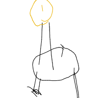 giraffe drawing by wwer in Artbitrator