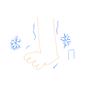 cold feet drawing by kiki0000 in Artbitrator