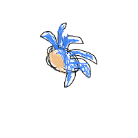 sonic drawing by ruthy in Artbitrator
