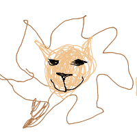 proud lion drawing by aerialshere in Artbitrator