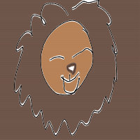 proud lion drawing by chad in Artbitrator