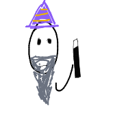 wizard casting spell drawing by mytzuliet in Artbitrator