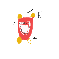 alarm clock ringing drawing by mytzuliet in Artbitrator