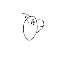 angry bird drawing by nedeljko2341 in Artbitrator