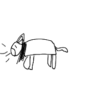 lion roaring drawing by fairy in Artbitrator