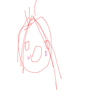 surprised face drawing by mehak in Artbitrator