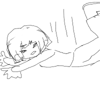 person falling over drawing by tr4n_4-n1m3 in Artbitrator